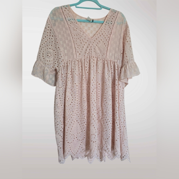 Akemi Anthropologie Eyelet Dress - Picture 2 of 4